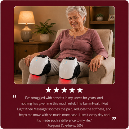 LuminHealth™ Red Light Knee Massager